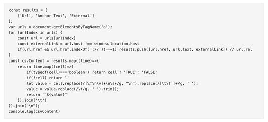 How to extract link directly from your Browser?