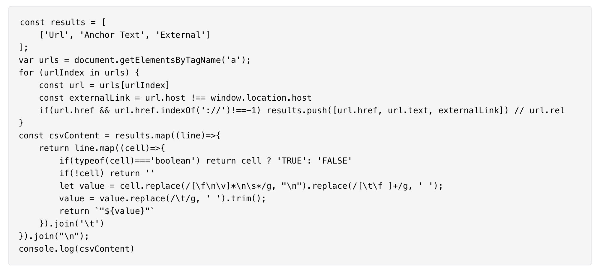 How to extract link directly from your Browser? on Arthur Camberlein Blog's